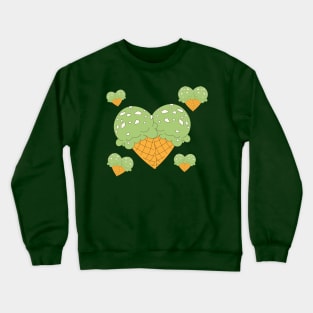 Ice Cream Green Tea Crewneck Sweatshirt